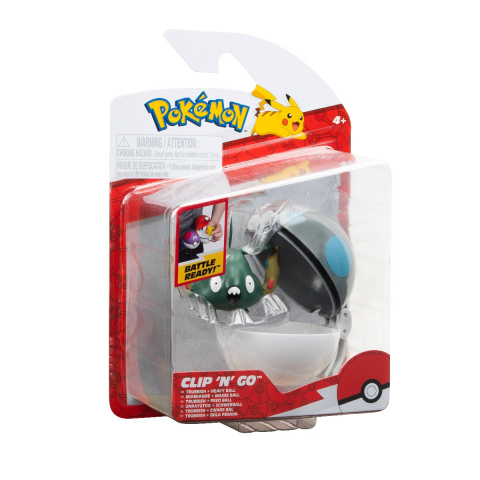 Pokemon - Set 2 figurine Clip n Go, (Trubbish & Heavy Ball) S15 varsta 3-5 ani ,5-7 ani ,7-9 ani ,9-12 ani ,12-14 ani ,14-18 ani ,18+, Baieti [5]