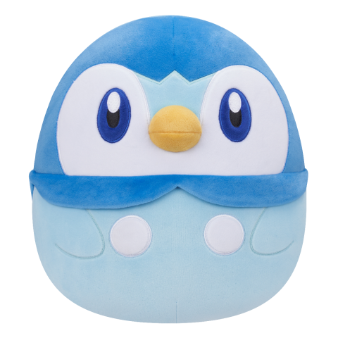 Pokemon Squishmallows - Jucarie de plus 25 cm, Piplup, S3 varsta 3-5 ani ,5-7 ani ,7-9 ani ,9-12 ani ,12-14 ani ,14-18 ani ,18+, Unisex [1]