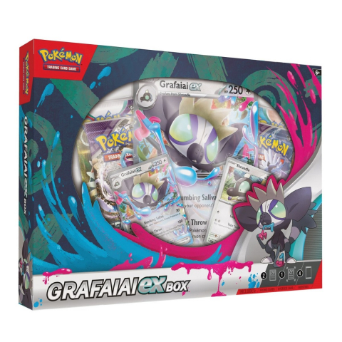 Jucării și Jocuri pentru copii - Pokemon TCG: Grafaiai ex Box