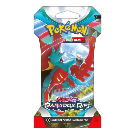 Pokemon TCG: SV04 Paradox Rift - 1 Blister Booster [2]
