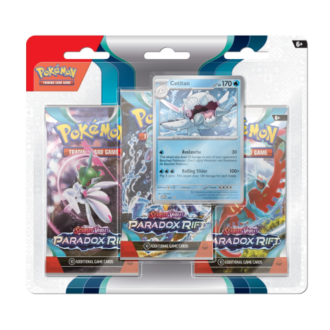 Pokemon TCG: SV04 Paradox Rift - 3 Blister Booster [1]