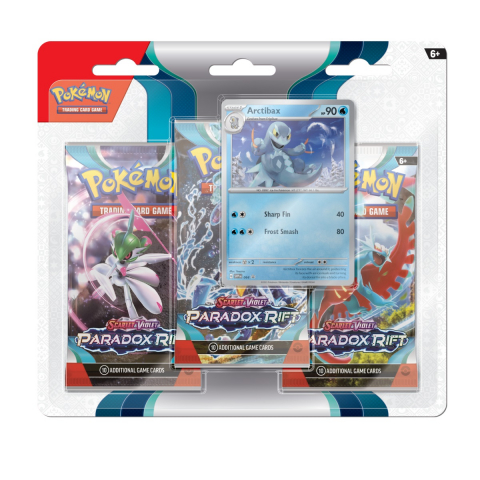 Pokemon TCG: SV04 Paradox Rift - 3 Blister Booster [2]