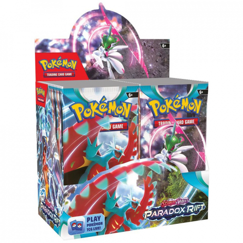 Jucării și Jocuri pentru copii - Pokemon TCG: SV04 Paradox Rift - Booster