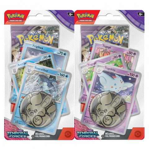 Jucării și Jocuri pentru copii - Pokemon TCG: SV05 Temporal Forces - Premium Checklane Blister
