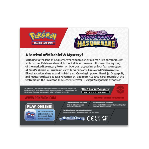 Pokemon TCG: SV06 Twilight MasqueradeÂ  - Booster [2]