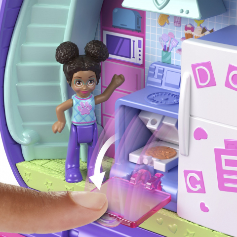 Polly pocket set gentuta animalut catelus in pijama cu accesorii, varsta de la 4 ani la 8 ani [3]