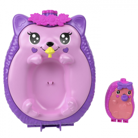 Polly pocket set gentuta ariciul mama si puiul, varsta de la 4 ani la 8 ani [1]