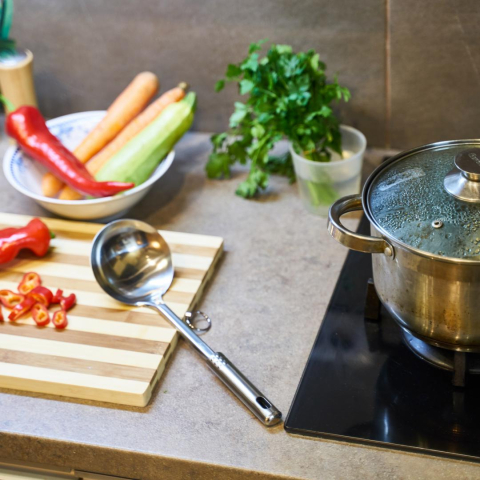 Polonic inox , 29.2 cm d: 9.3 cm, 80 ml,vanora home [1]