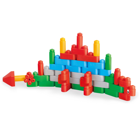 PolyM - Building Block Set (128 piese), copii varsta 18 luni+,3 ani+,6 ani+ [4]