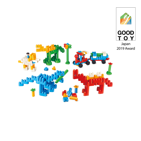 PolyM - Kit de jucarie Paradisul dinozaurilor (200 piese), copii varsta 18 luni+,3 ani+ [2]