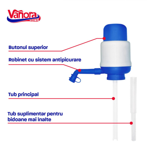 Pompa manuala apa 2.5-10 l, vanora home [2]