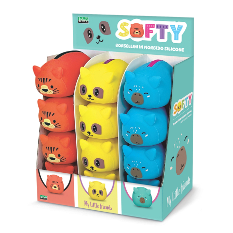 Îmbrăcăminte și accesorii - Portofel compact - Softy Silicone, pret/1 buc