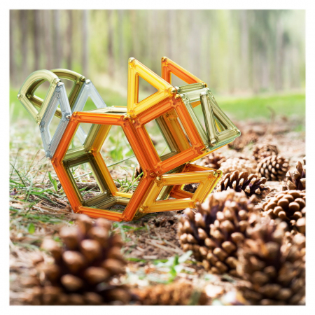 PowerClix Natural Frames, 74 piese, Guidecraft, 4-10 ani [4]