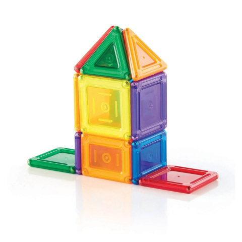 PowerClix Solids, set magnetic, 24 piese, Guidecraft, 3-10 ani [2]