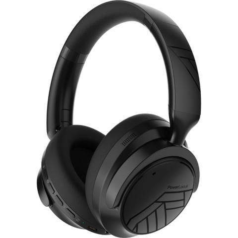 PowerLocus Casti Bluetooth Wireless Over-Ear MoonFly Hybrid ANC Black [2]