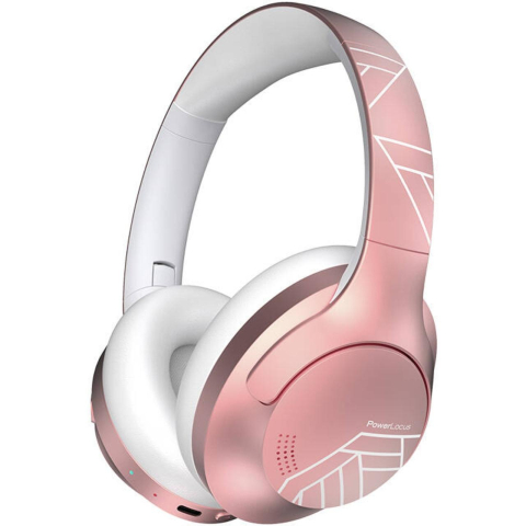 PowerLocus Casti Bluetooth Wireless Over-Ear P3 Rose / Gold [7]