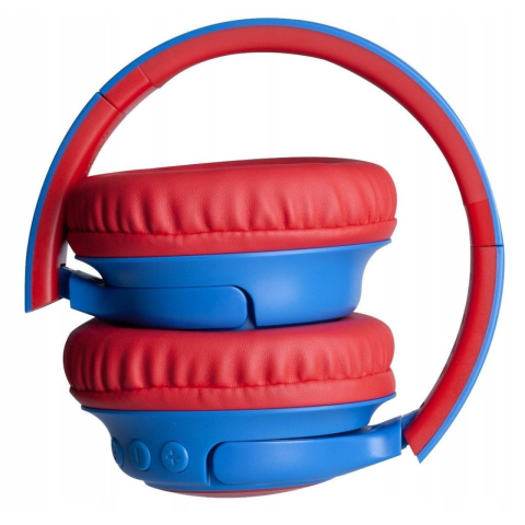 PowerLocus Casti pentru copii, Wireless, Bobo Kids Blue/Red [4]
