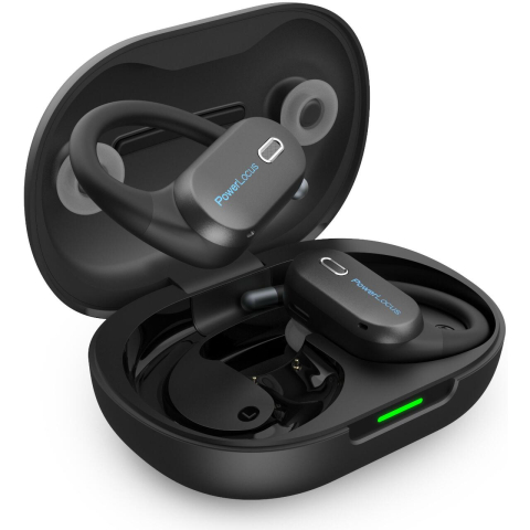 PowerLocus Casti pentru copii, Wireless Open-Ear Jumpy, Blue [2]