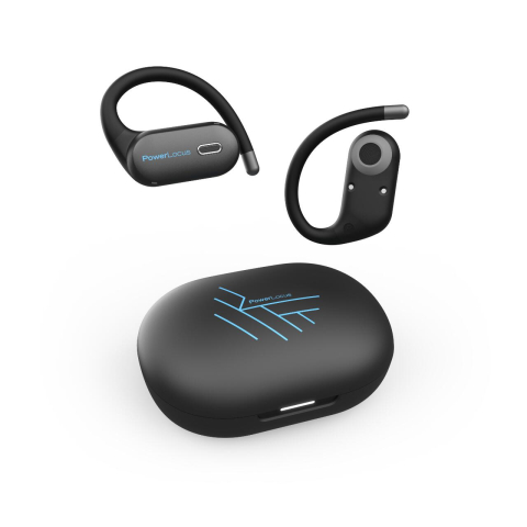 PowerLocus Casti pentru copii, Wireless Open-Ear Jumpy, Blue [5]