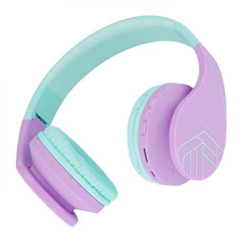 PowerLocus Casti pentru copii, Wireless, P1 Teal Purple [2]