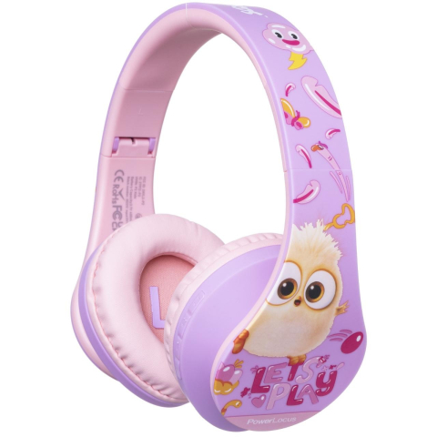 PowerLocus Casti pentru copii, Wireless, P2 Angry Birds Pink [7]