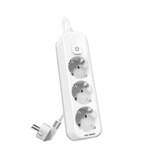 Periferice IT - Prelungitor 3m 3 prize protectie copii + intrerupator deli