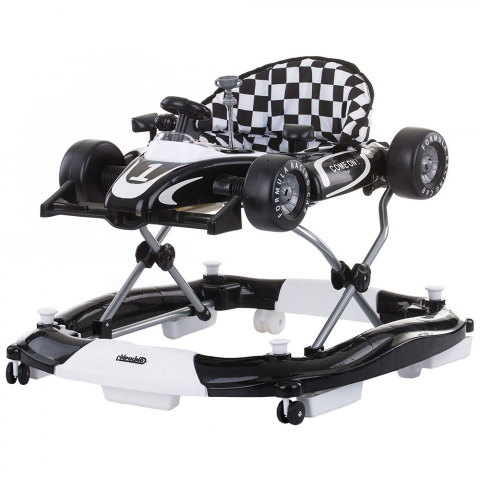Jucării și Jocuri pentru copii - Premergator Chipolino Racer 4 in 1 black white