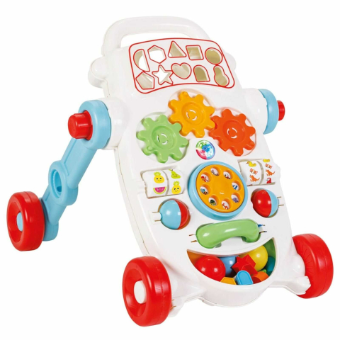 Premergator copii albastru cu activitati | sortator forme si muzica | 9+ luni [6]