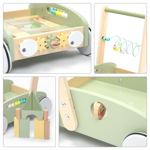 Premergator verde 5 in 1, UMU Toys, varsta 1 - 3 ani, Baiat, Fata [1]