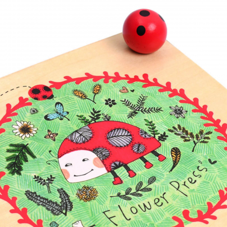 Presa de lemn pentru flori si frunze - Jucarii de calitate MiDeer [12]