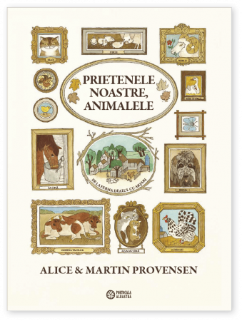 Cărți Educative, Activități - Prietenele noastre, animalele - Provensen A&M