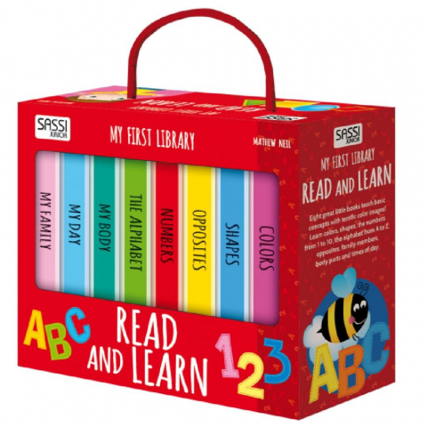 Cărți Educative, Activități - Prima mea biblioteca - Citim si invatam