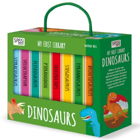 Cărți Educative, Activități - Prima mea biblioteca - Dinozauri