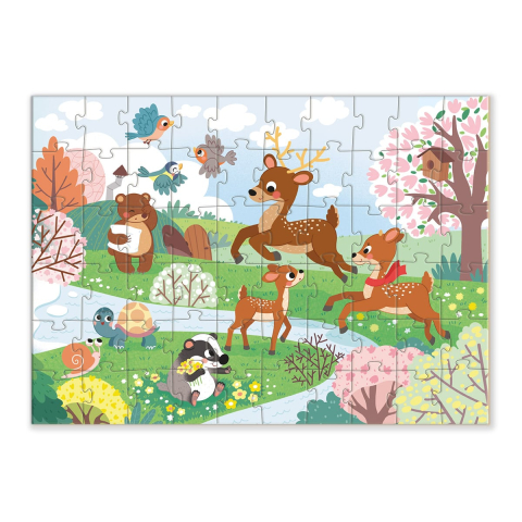 Primavara in flore, puzzle 60 piese, varsta 4-9 ani [1]