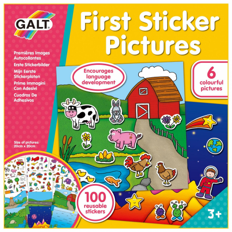 Stickere, Abțibilduri, Autocolante - Primul meu set de stickere