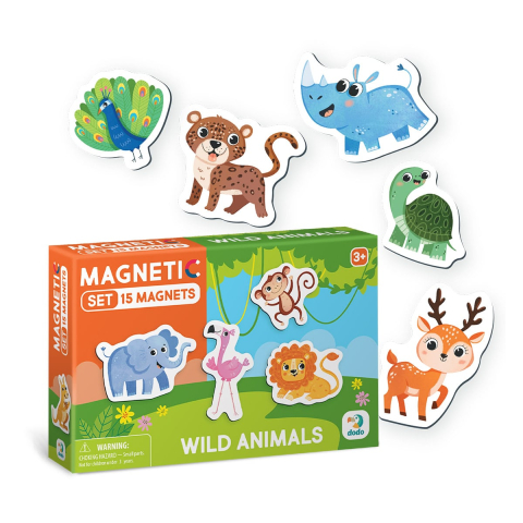 Primul meu set magnetic, Animale salbatice, copii varsta 3-5 ani [1]