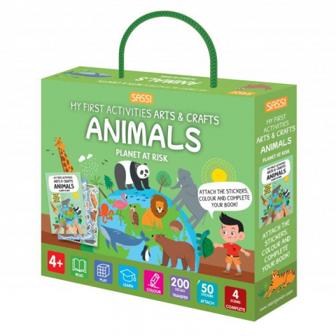 Art & Craft si Artizanat - Primul set de arta & lucru manual - Animalute