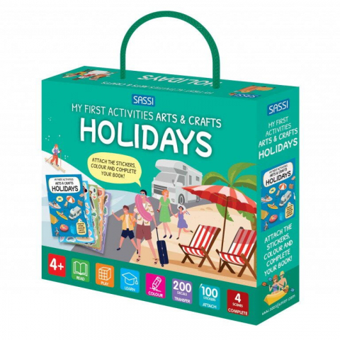 Art & Craft si Artizanat - Primul set de arta & lucru manual - In vacanta