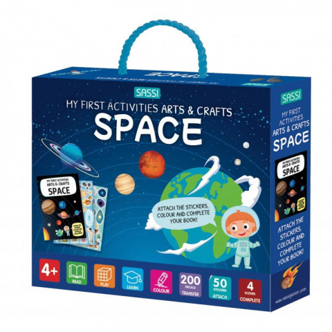 Art & Craft si Artizanat - Primul set de arta & lucru manual - Spatiu cosmic
