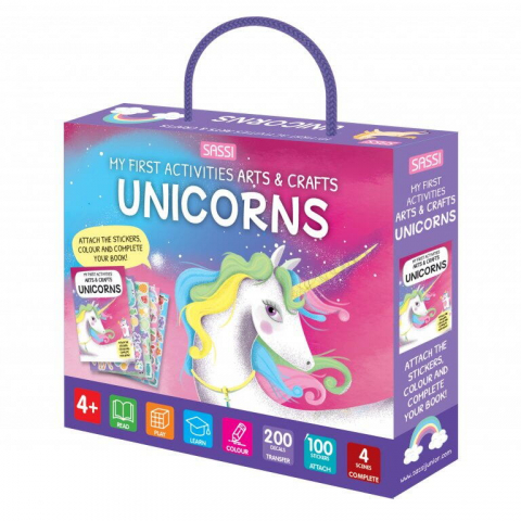 Art & Craft si Artizanat - Primul set de arta & lucru manual - Unicorni