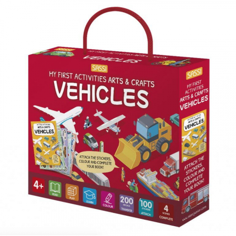 Art & Craft si Artizanat - Primul set de arta & lucru manual - Vehicule