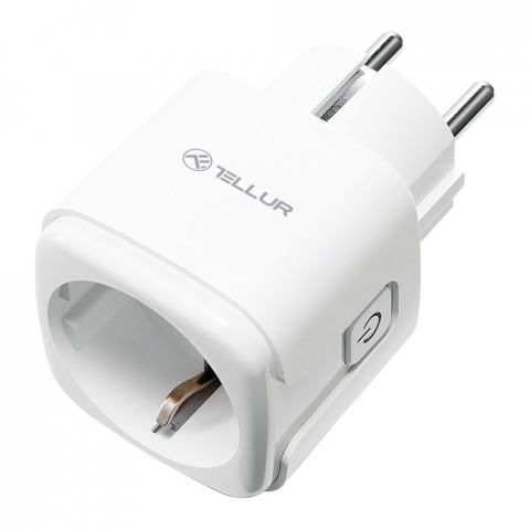 Priză WiFi Tellur Smart, monitorizare consum, 3680W, 16A, alb [11]