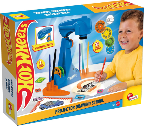 Jucării și Jocuri pentru copii - Proiector pentru desen - Hot Wheels