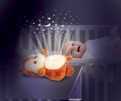 Proiector si lampa de veghe veverita pentru bebelusi, winfun, varsta de la 0 luni la 2 ani [6]
