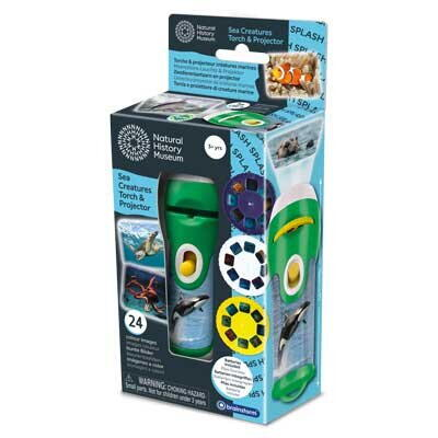 Camera copilului - Proiector tip lanterna - Animalute marine