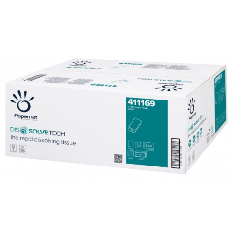 Prosoape hartie albe in v 2str 210/set disolve tech papernet [1]
