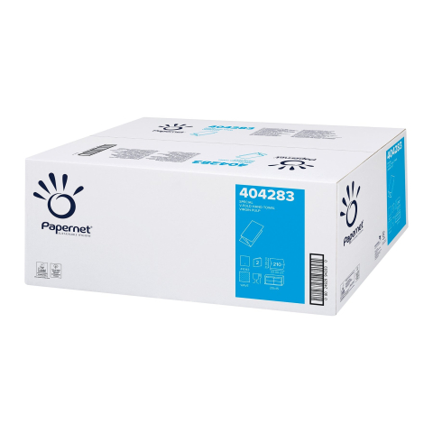 Prosoape hartie albe in v 2str 210/set papernet [1]