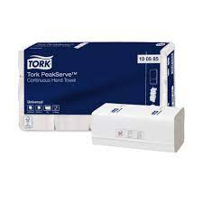 Detergenti si Curatenie - Prosoape hartie albe in z 1str 410/set tork peakserve continuous