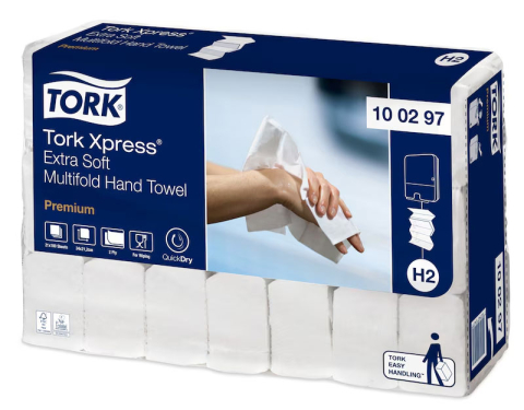 Detergenti si Curatenie - Prosoape hartie albe in z 2str 100/set 21set/cut tork xpress extra soft