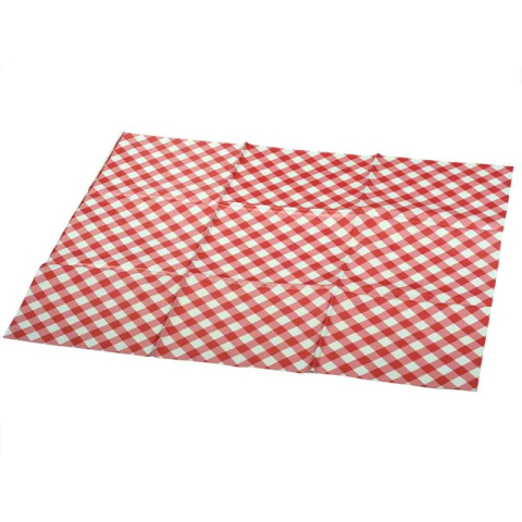 Rechizite Școlare - Protectie banca scolara pentru ora de desen, protectie masa, musama, 65 x 50 cm, rosie